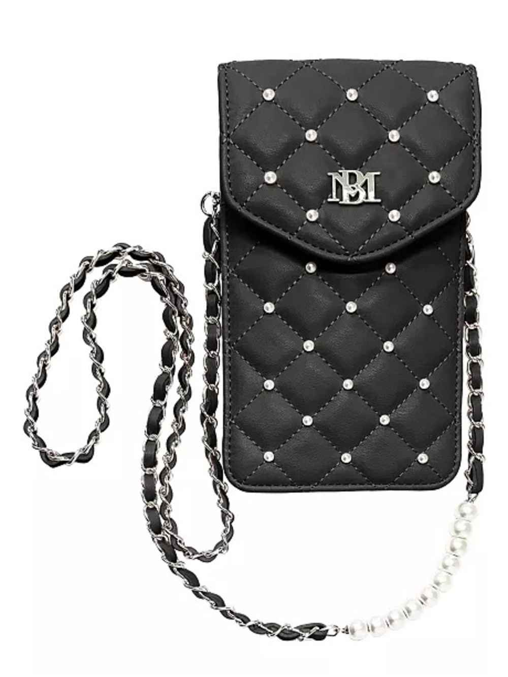 BNWT BADGLEY MISCHKA
Quilted Diamond Pearl Phone
Crossbody Bag